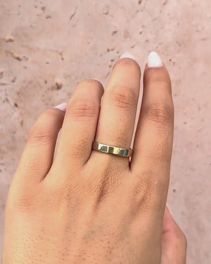 Alliance Or Gris 18 carats 3.6 mm "Jimmy"