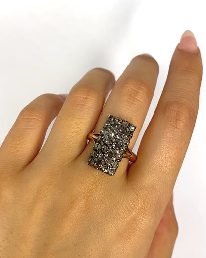 Bague Art Déco 28 Diamants 0.84 carat "Estelle"