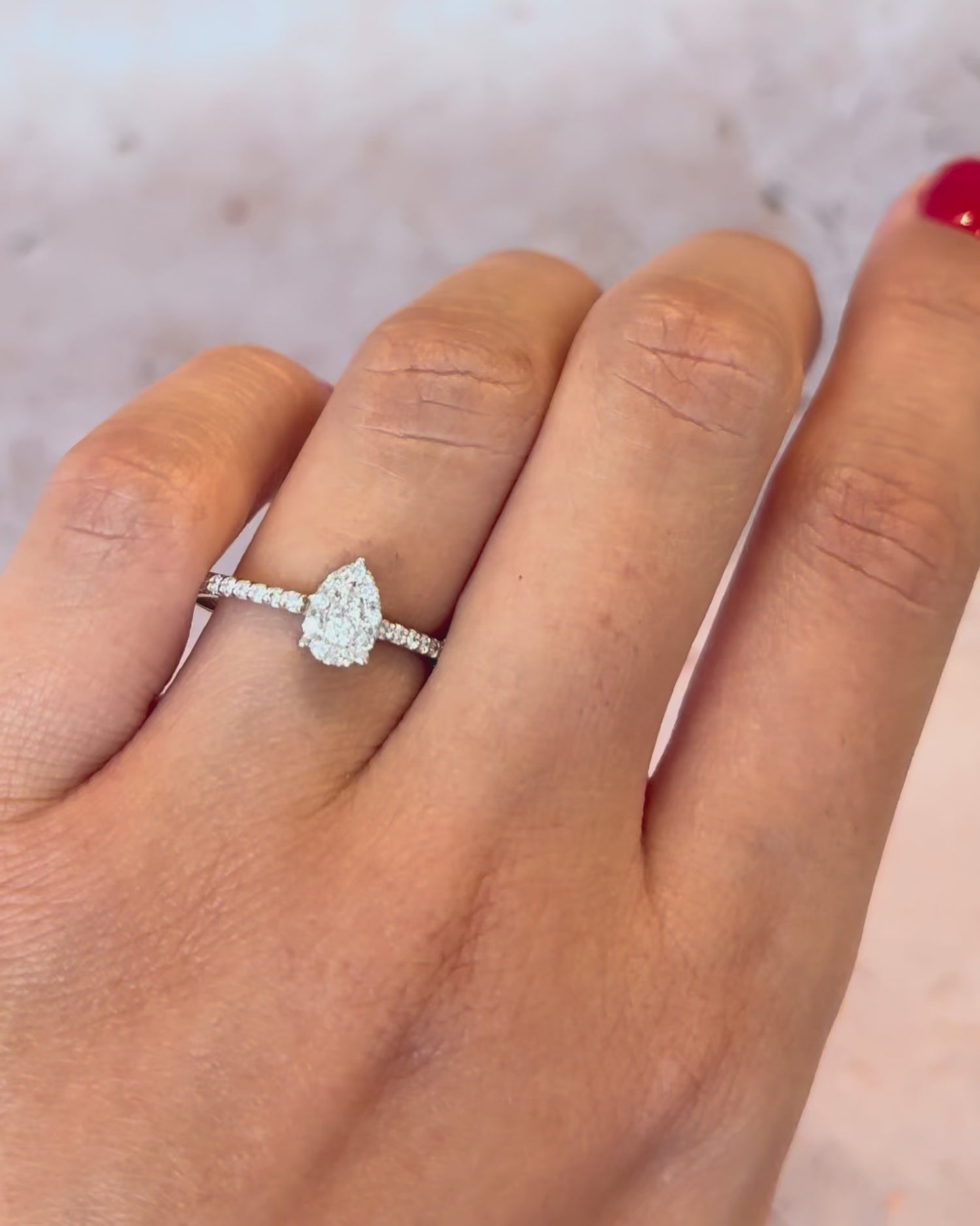 Bague Solitaire Diamants 0.31 carat "Suzie"