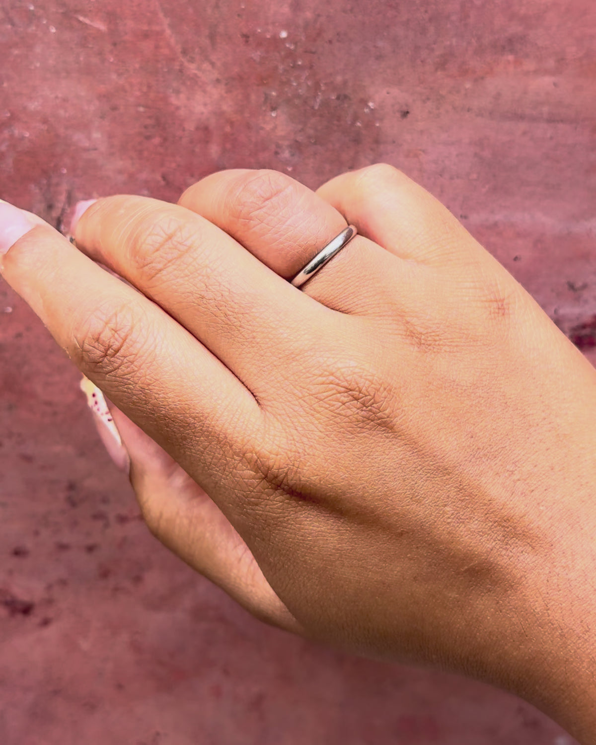 2.3mm Platinum Ring "Eloi"
