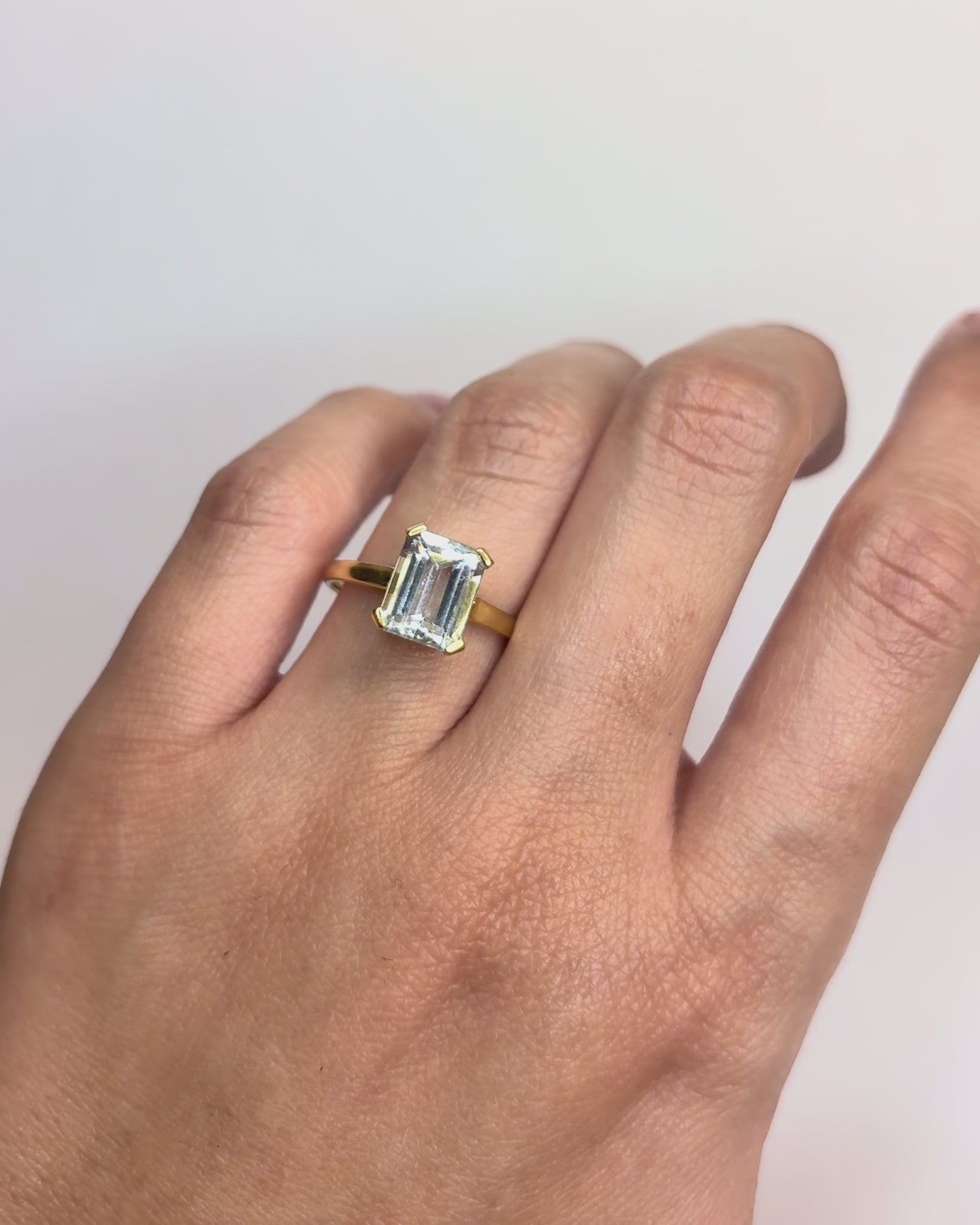 Bague Cocktail Aigue-Marine 2.40 carats "Esmée"