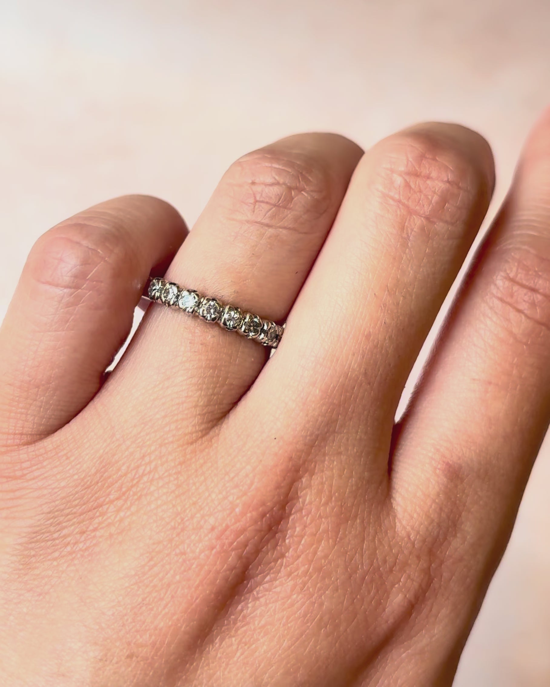 Demi-Alliance Diamants 0.40 carat "Diane"