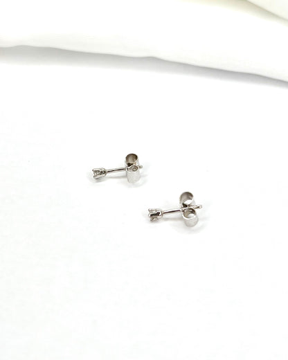 "Mathilde" Diamond Stud Earrings