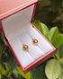 Dormeuses Vintage Or jaune 18 carats "Lucile" - Elliade Paris