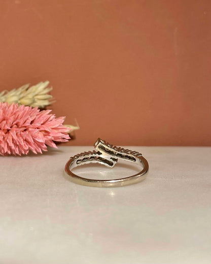 Bague Liens Diamants 0.72 carat &quot;Leslie&quot;