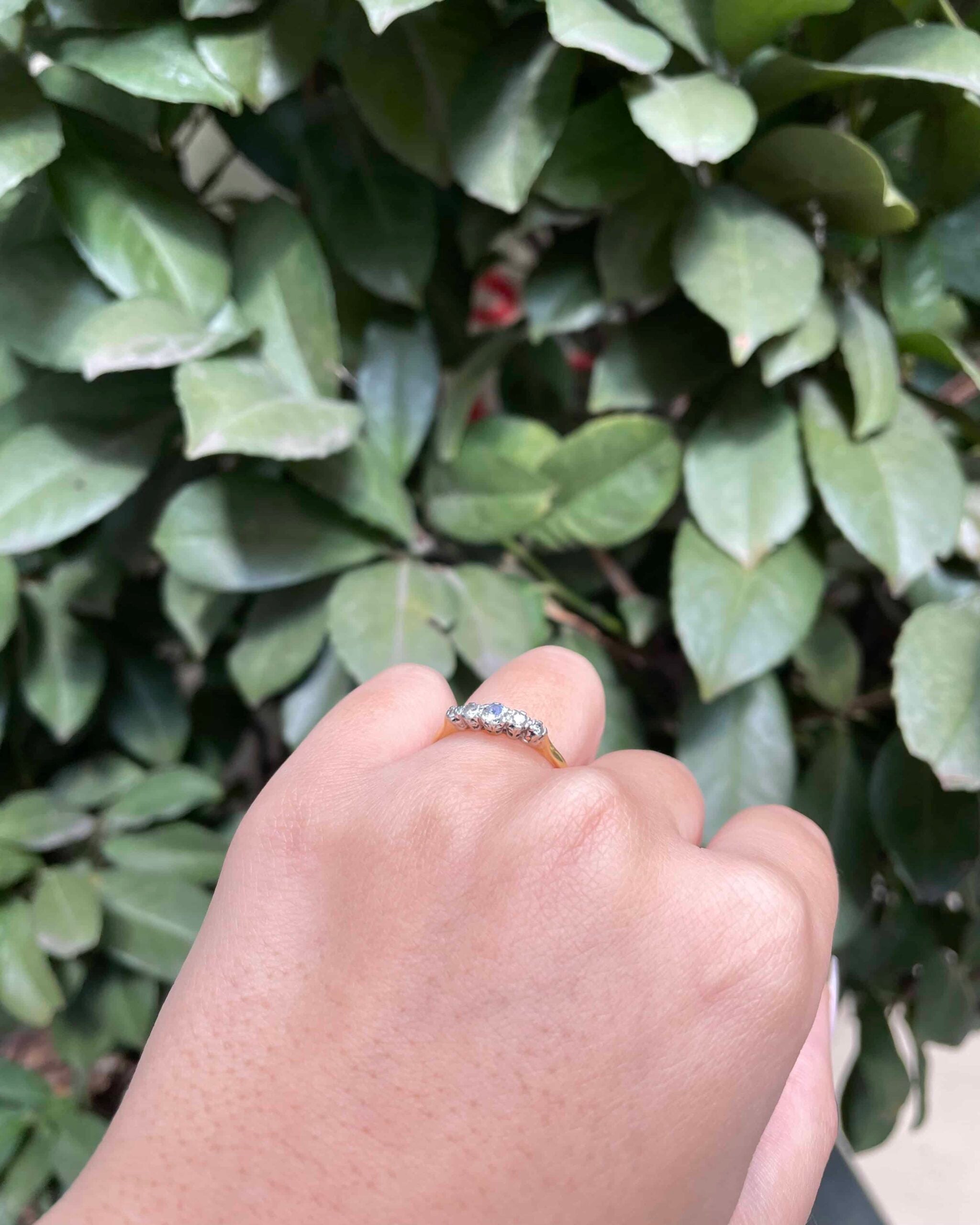 Bague Rivière Diamants 0.32 carat "Sloane"