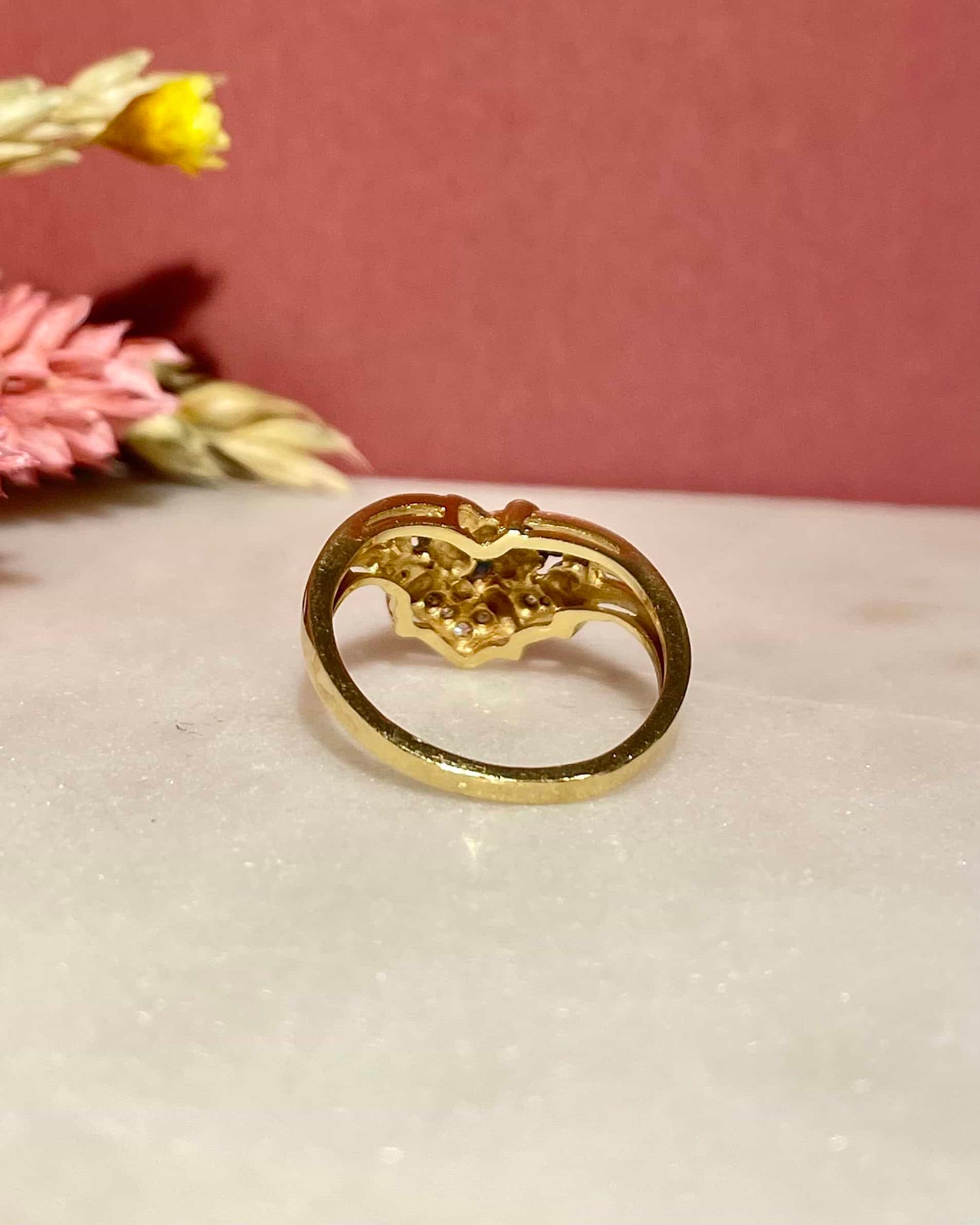 Bague Jonc Saphirs &amp; Diamants &quot;Maddalena&quot;