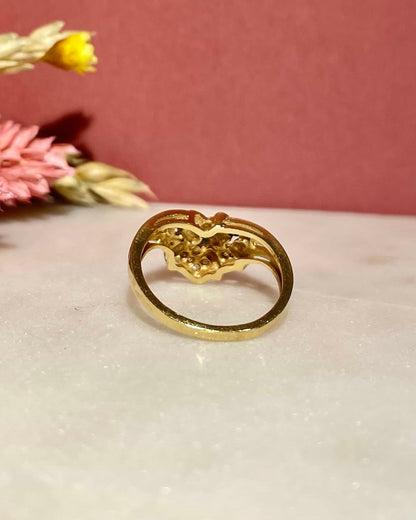 Bague Jonc Saphirs &amp; Diamants &quot;Maddalena&quot;