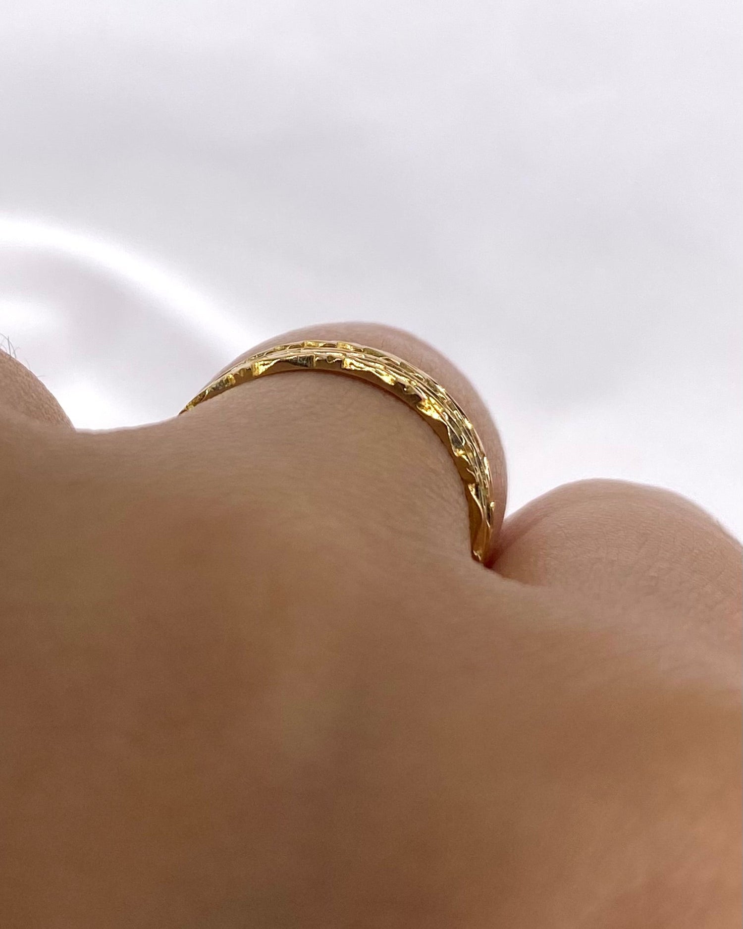 Set 5 Bagues Or Jaune 18 carats "Layla" - Elliade Paris