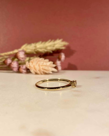 Bague Solitaire Diamant 0.20 carat &quot;Anne-Marie&quot;
