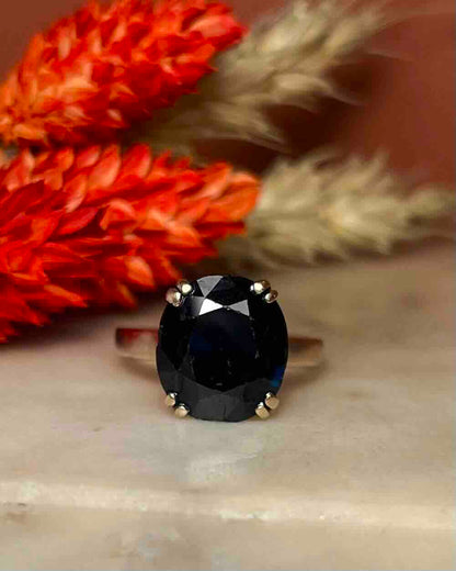 Bague Solitaire Saphir 5.40 Carats &quot;Aubriella&quot;