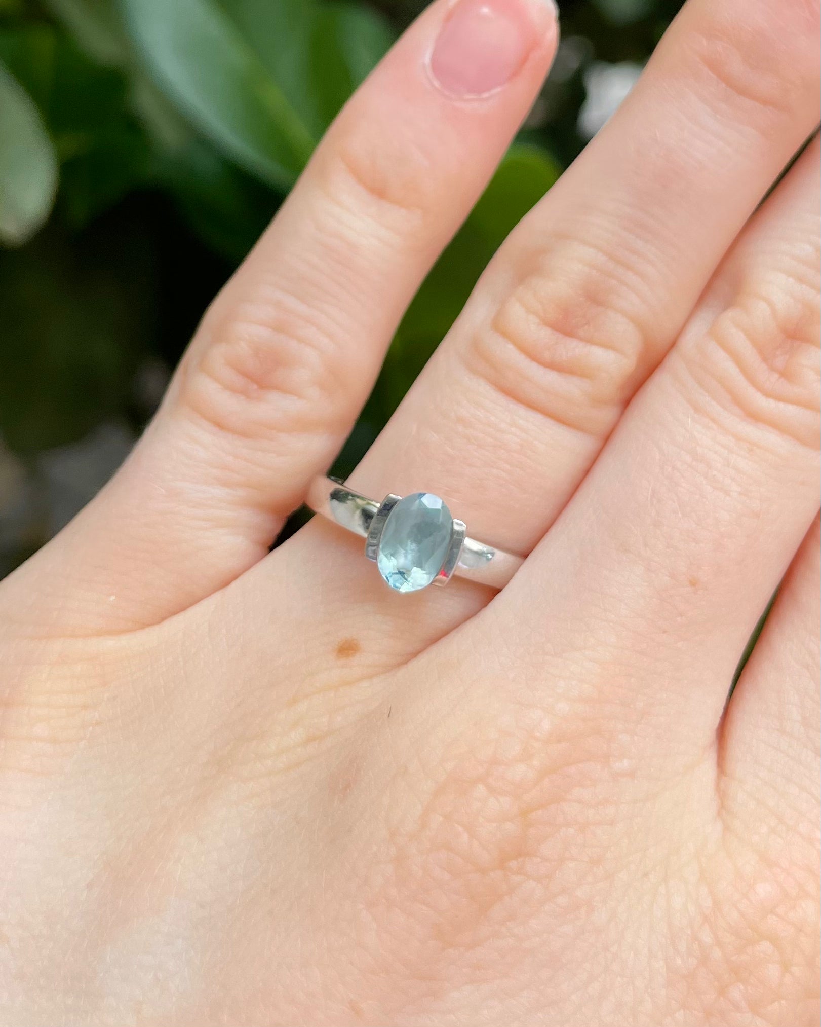 Anillo Vintage Topacio 0.80 quilates "Mylae"