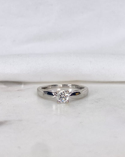 Bague Solitaire Diamant 0.30 carat &quot;Léonie&quot;