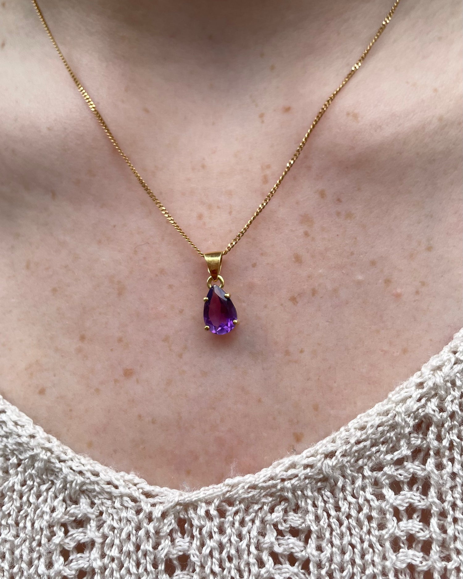 Pendentif Améthyste 1.15 carat “Anabi”