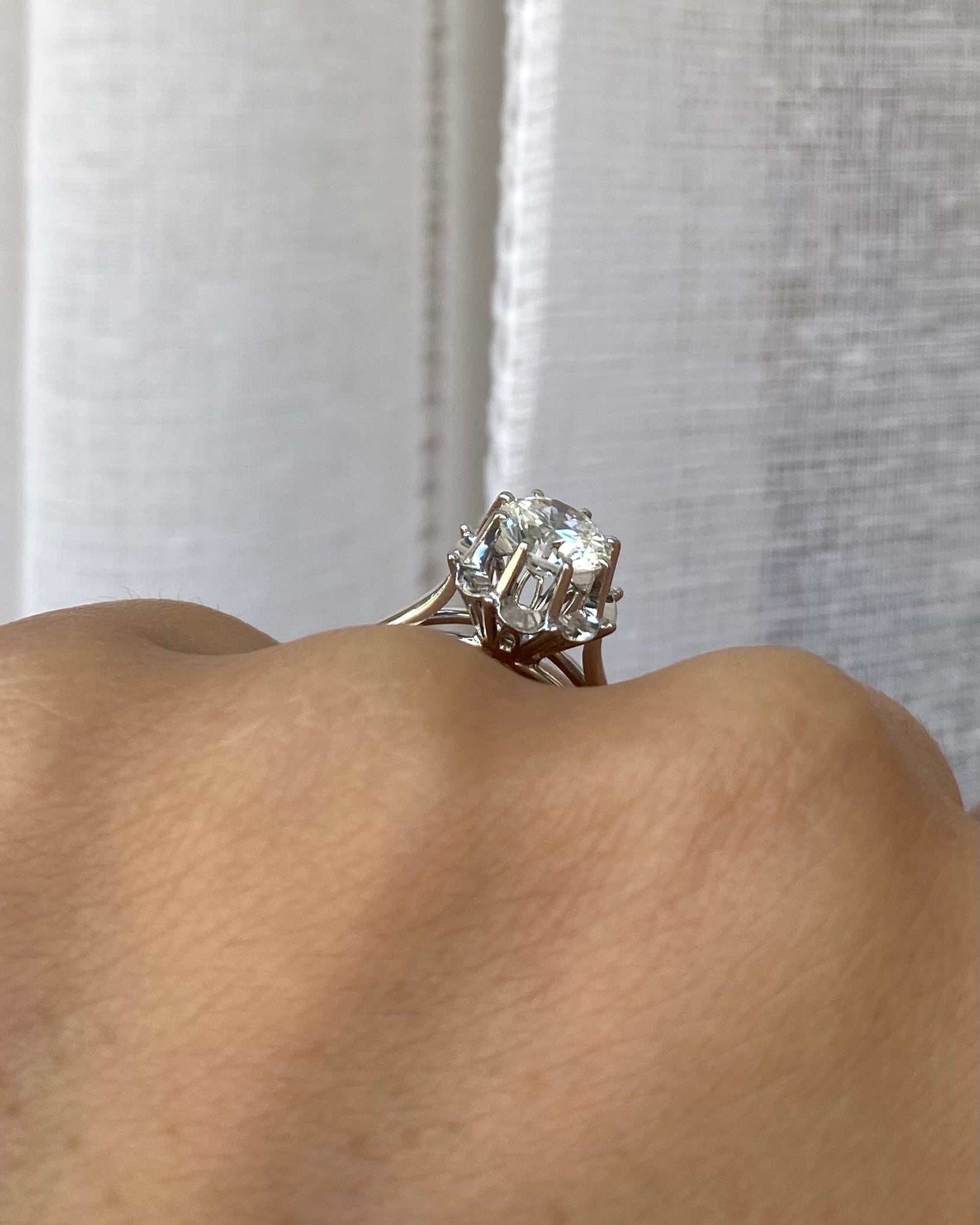 Bague Solitaire Diamant 1.08 carat &quot;Aloïse&quot;