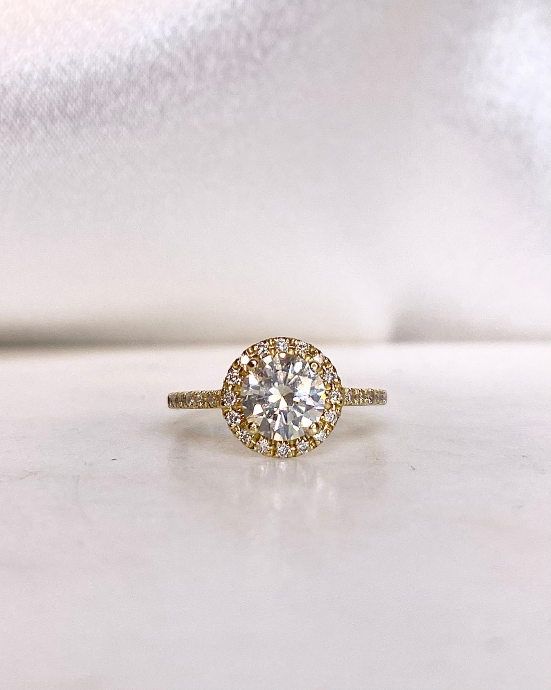 Bague Solitaire Diamants 1.28 carat "Rodea"