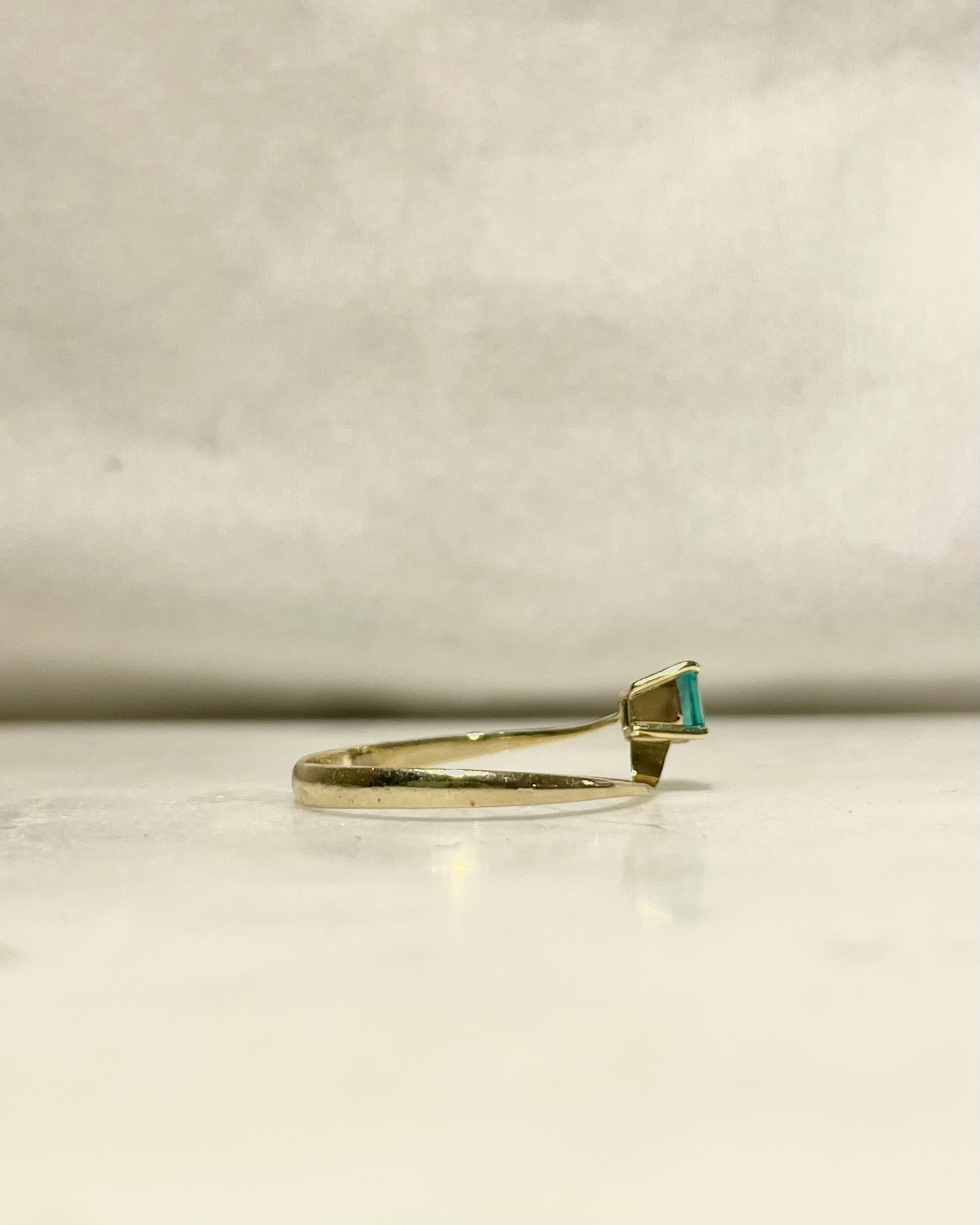 Bague Solitaire Émeraude &quot;Eliska&quot;