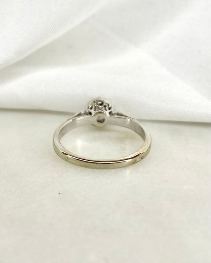 Bague Solitaire Diamant 0.08 carat &quot;Arianna&quot;