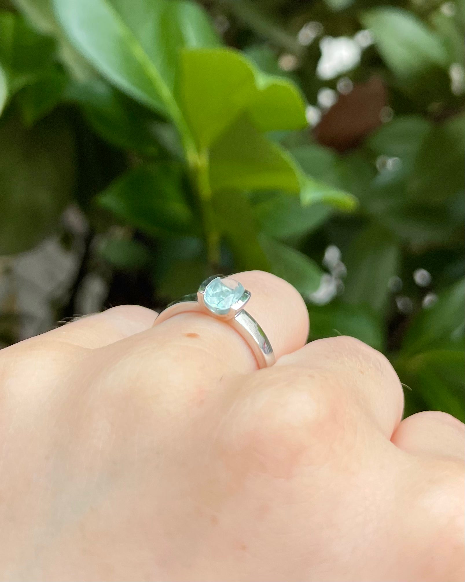 Anillo Vintage Topacio 0.80 quilates "Mylae"