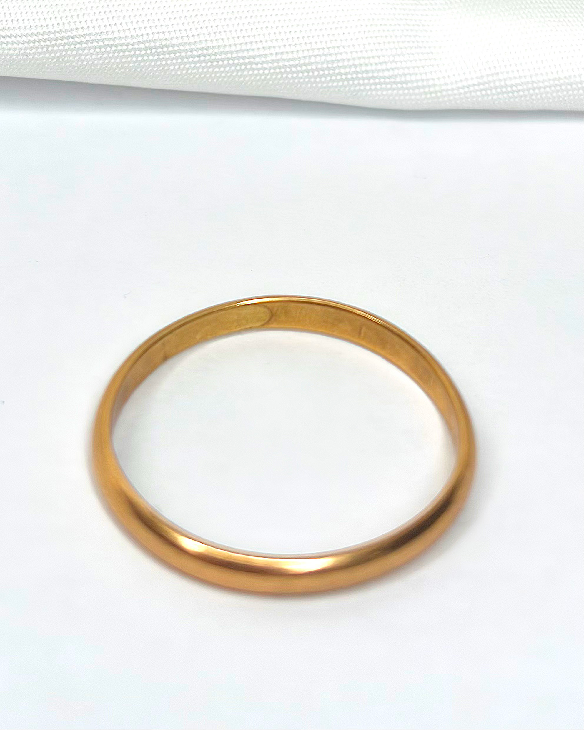Alliance Or Jaune 18 carats 2 mm "Nina" - Elliade Paris