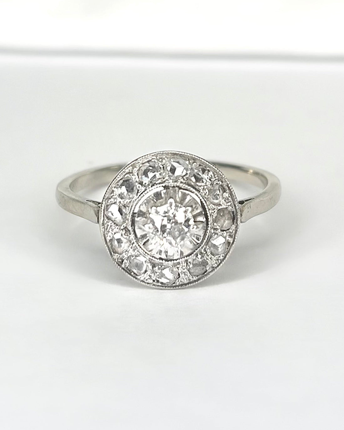 Bague Art-Déco Diamants 0.29 carat "Mylèna"