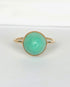 Bague Solitaire Turquoise 5.40 carats "Servane" - Elliade Paris