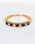 Demi Alliance Rubis & Diamants 2.1 mm "Tiphaine" - Elliade Paris