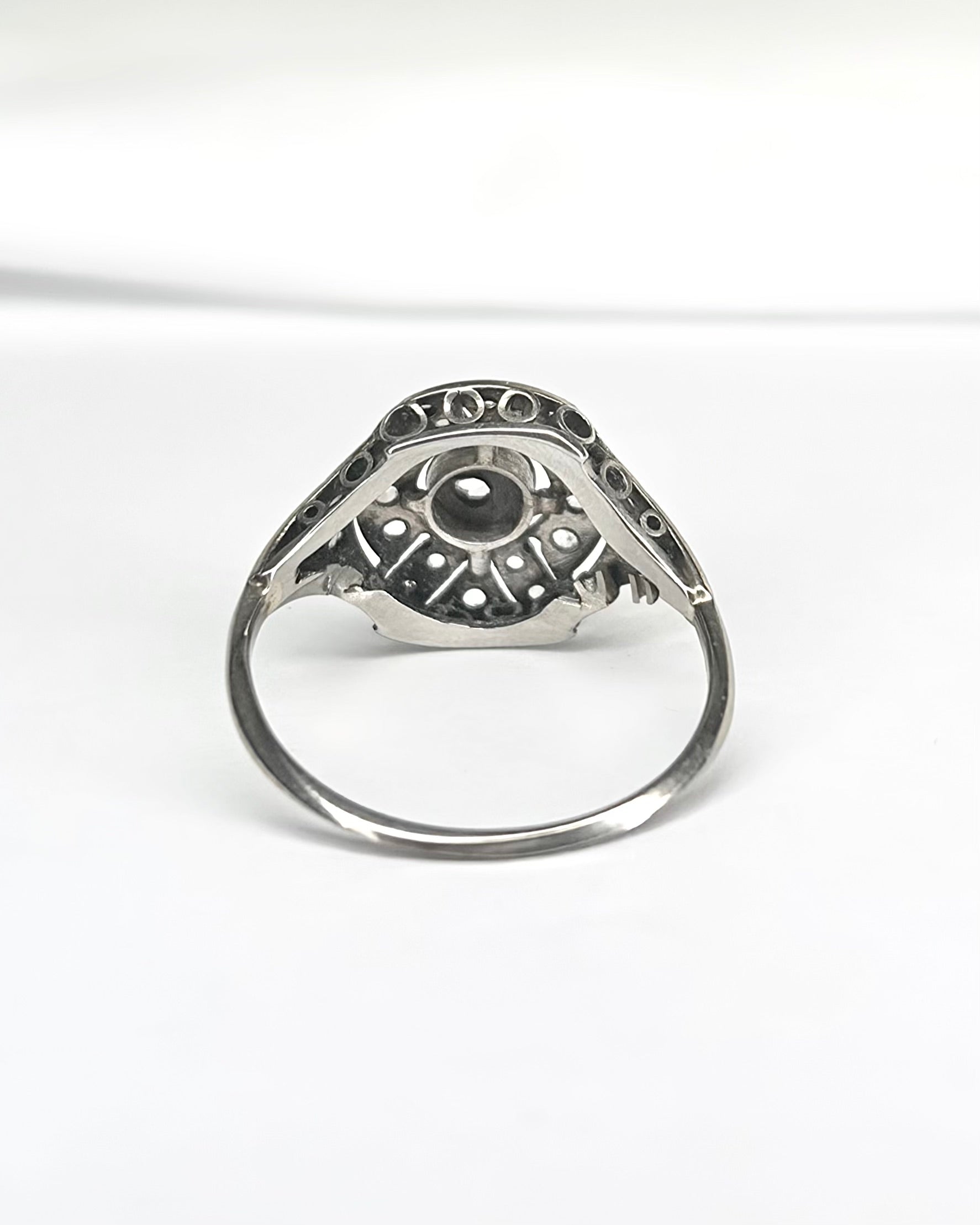 Bague Art Deco Diamants "Estelle" - Elliade Paris