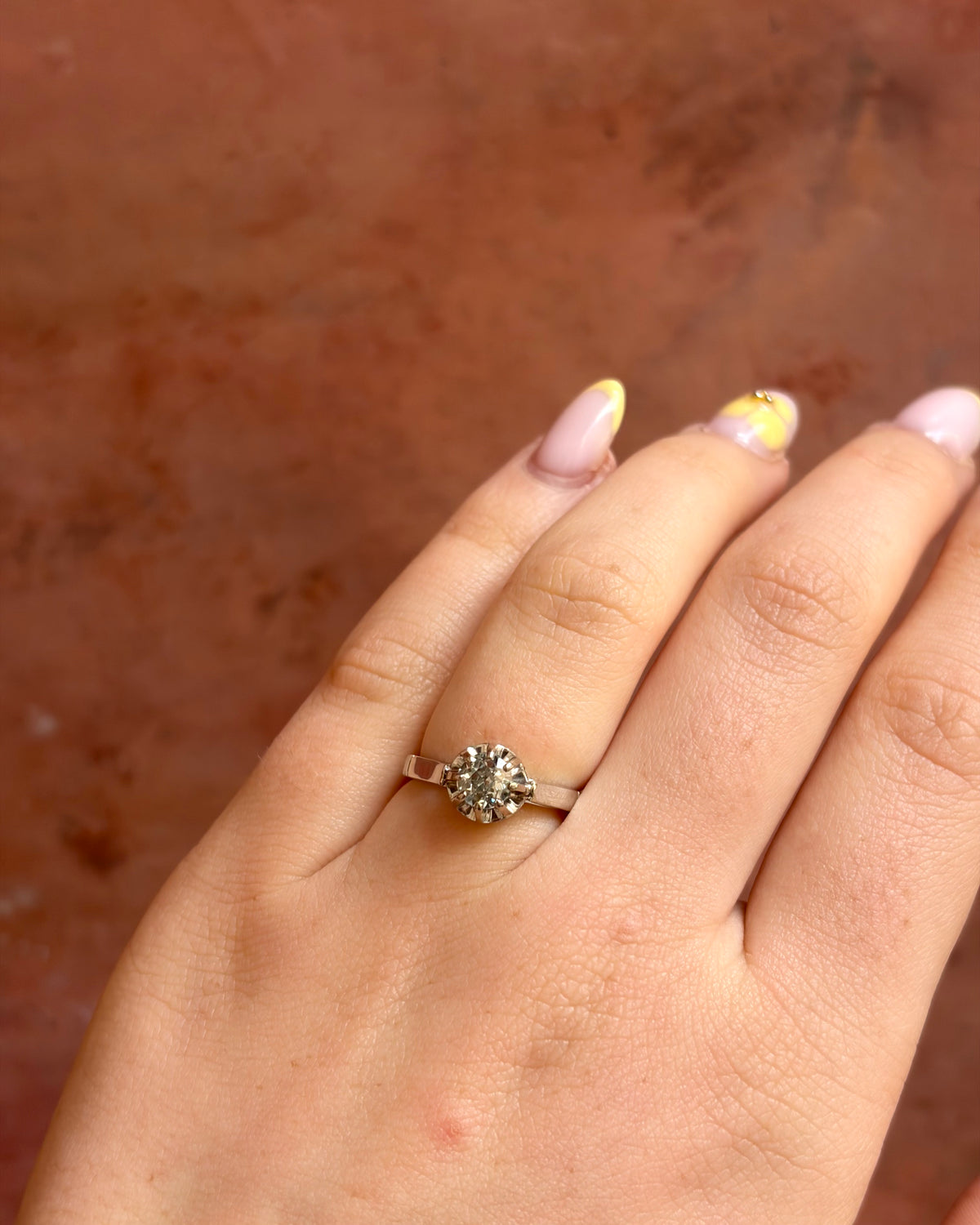 Bague Solitaire Diamant 0.45 carat "Camille"