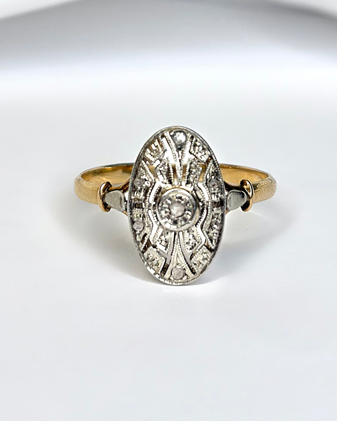 Bague Art-Déco Marquise Diamants "Maélane"
