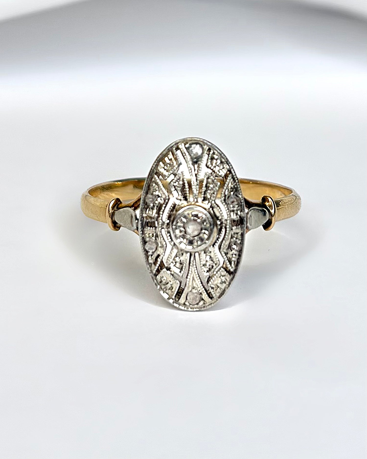 Art Deco Marquise Diamond Ring "Maélane"