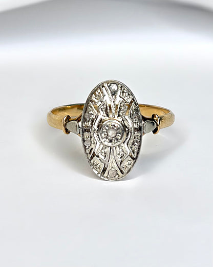 Art Deco Marquise Diamond Ring "Maélane"