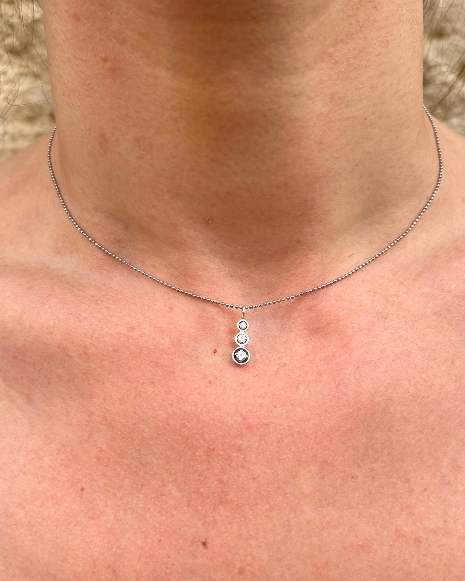 Colgante de diamantes «Tosca»