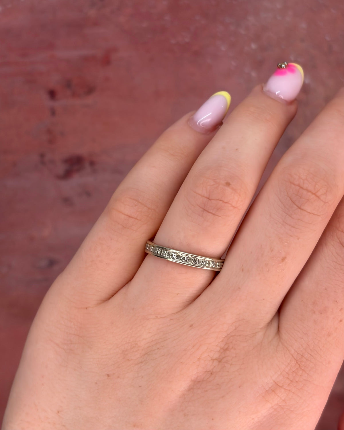 American Diamond Eternity Band 0.35 Carat 3mm "Liliana"