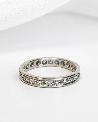 American Diamond Eternity Band 0.35 Carat 3mm "Liliana"