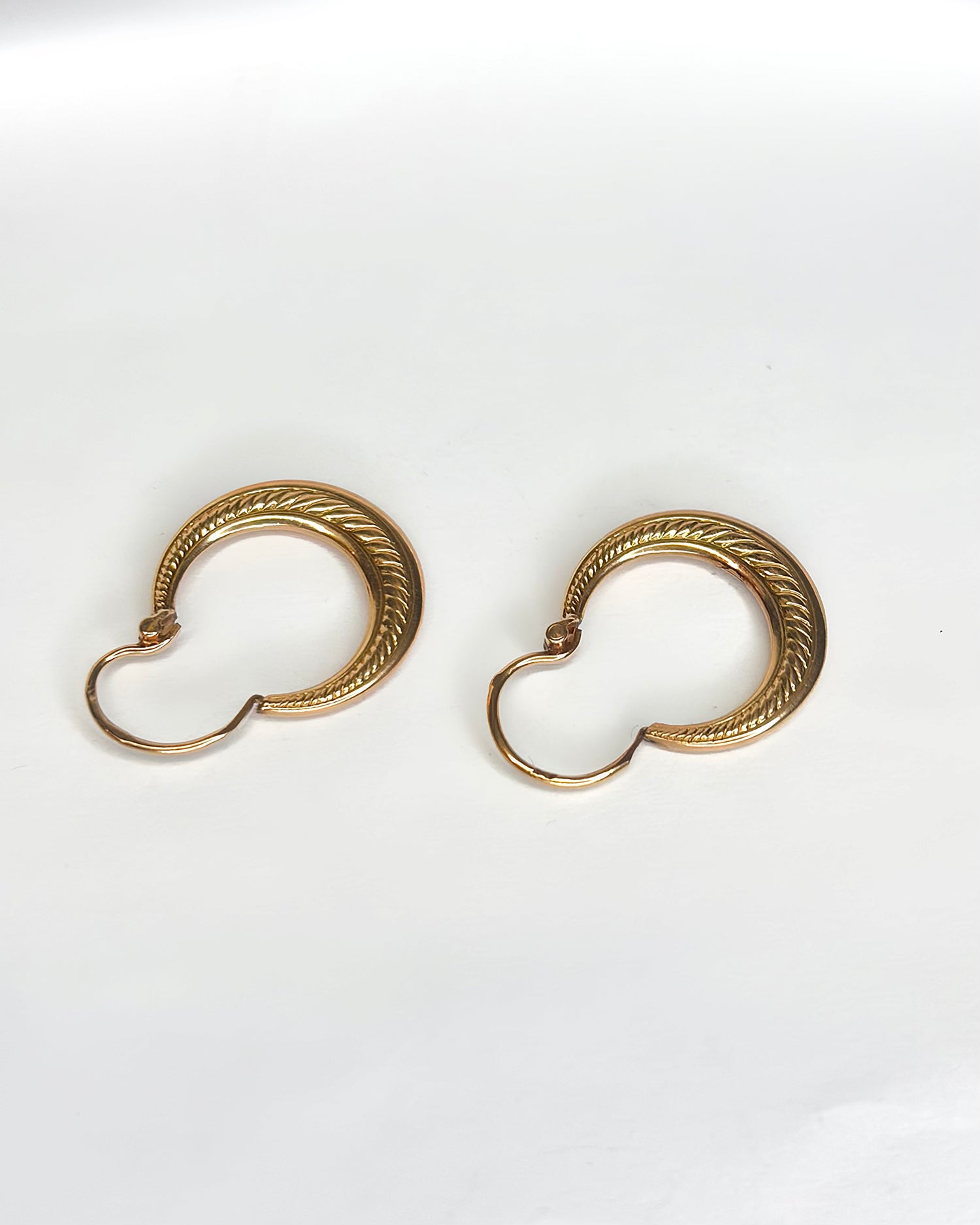 18-karat Yellow Gold Hoop Earrings “Nadine”