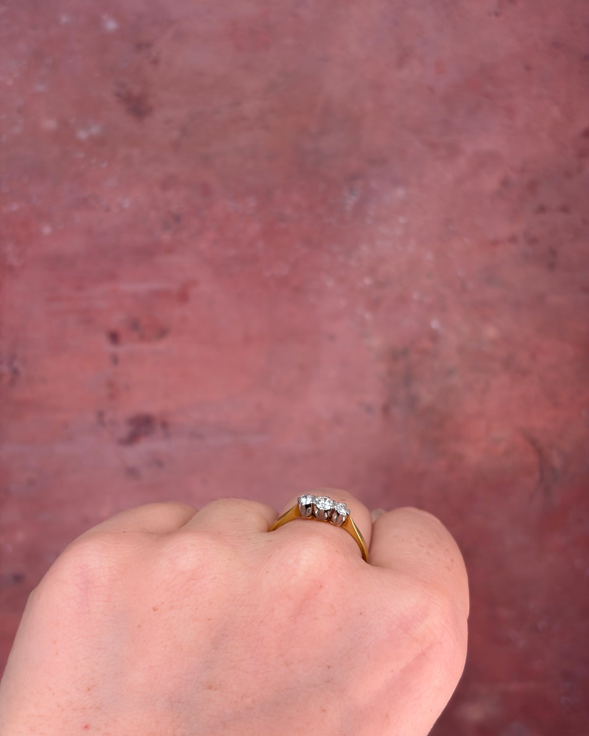 Bague Trilogie Diamants 0.30 carat "Valentine"