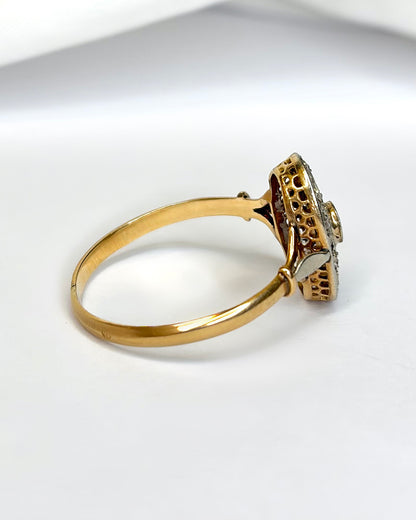 Art Deco Marquise Diamond Ring "Maélane"