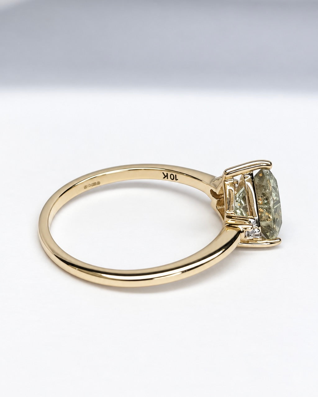 2.01-Carat Zultanite &amp; Diamond Trilogy Ring "Sima"