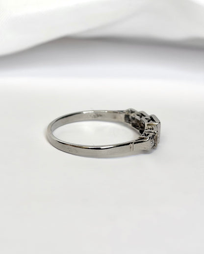 Bague Rivière Art-Déco Diamants "Diana"