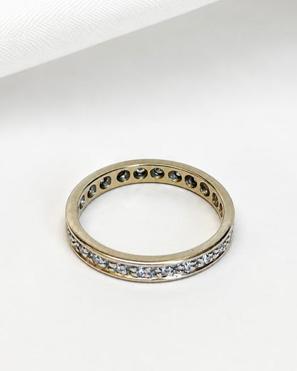 American Diamond Eternity Band 0.35 Carat 3mm "Liliana"