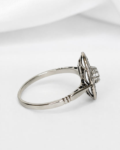 Bague Art-Déco Diamants "Rima" - Elliade Paris
