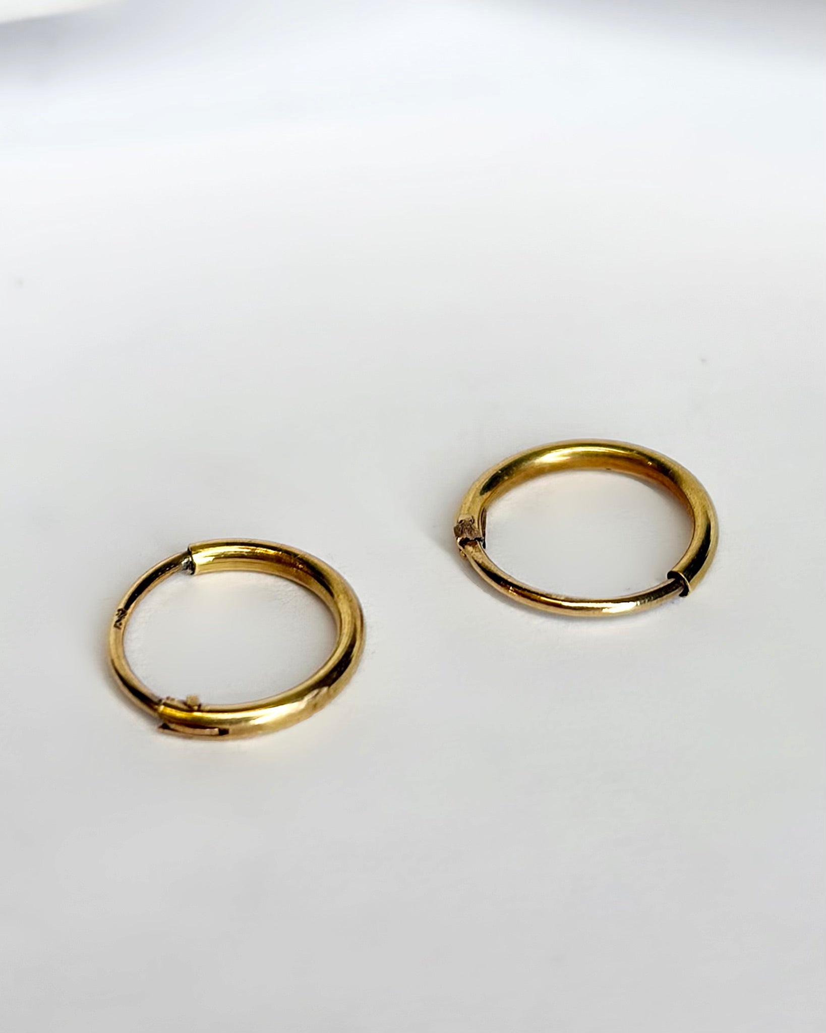 Créoles Or Jaune 18 carats "Elana" - Elliade Paris