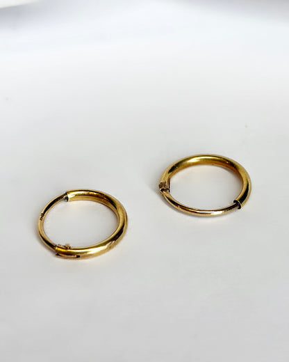 Créoles Or Jaune 18 carats "Elana" - Elliade Paris