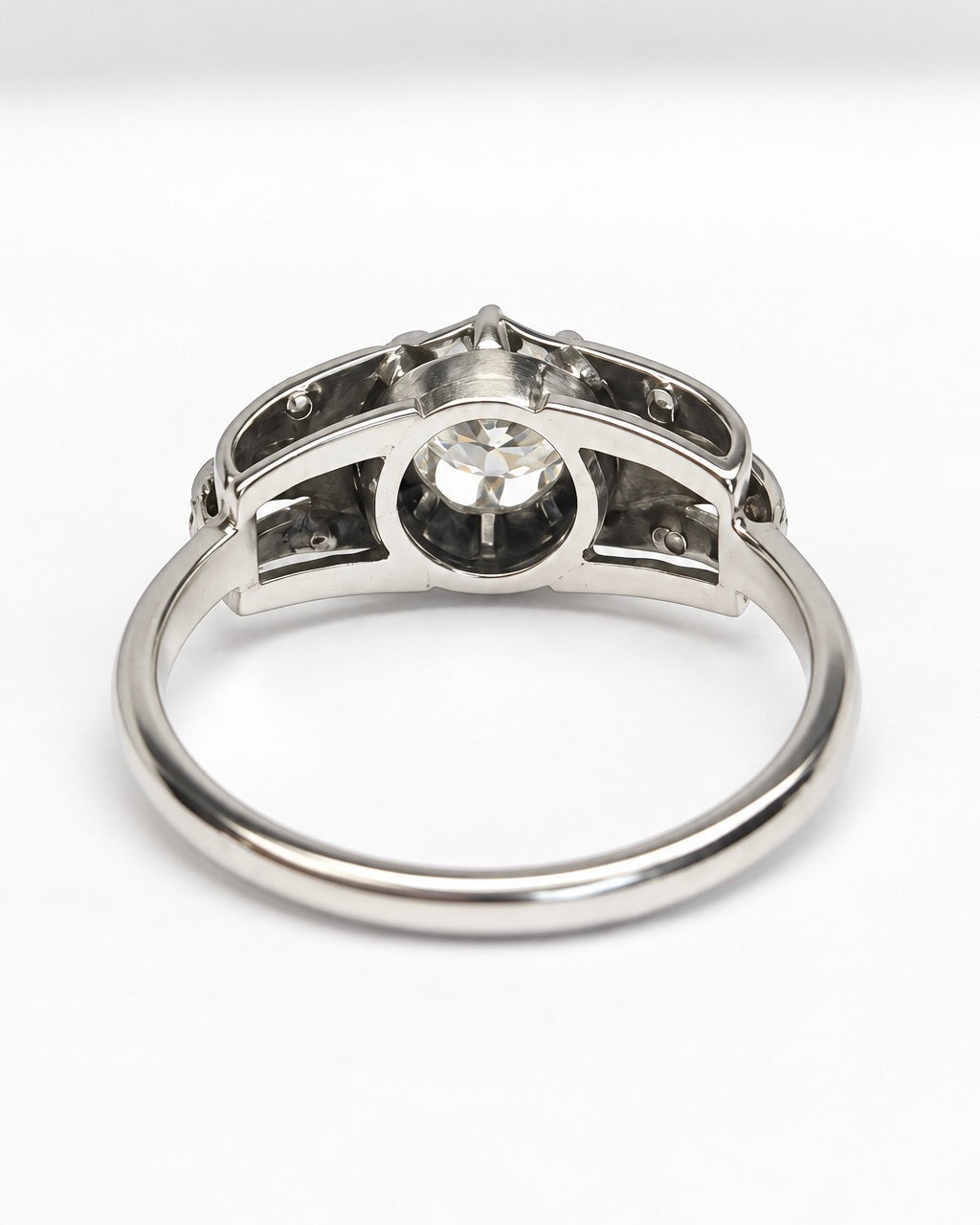 0.42-carat Art Deco Diamond Ring "Eleonore"