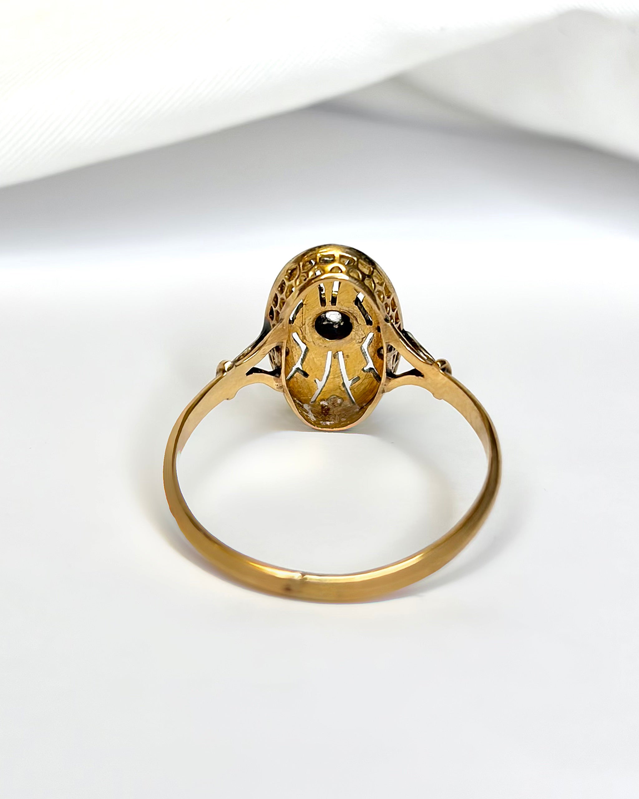 Art Deco Marquise Diamond Ring "Maélane"
