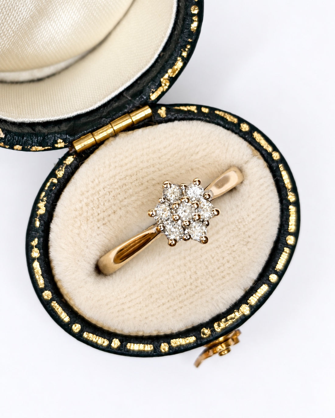 Bague Marguerite Diamants 0.25 carat "Pascaline"
