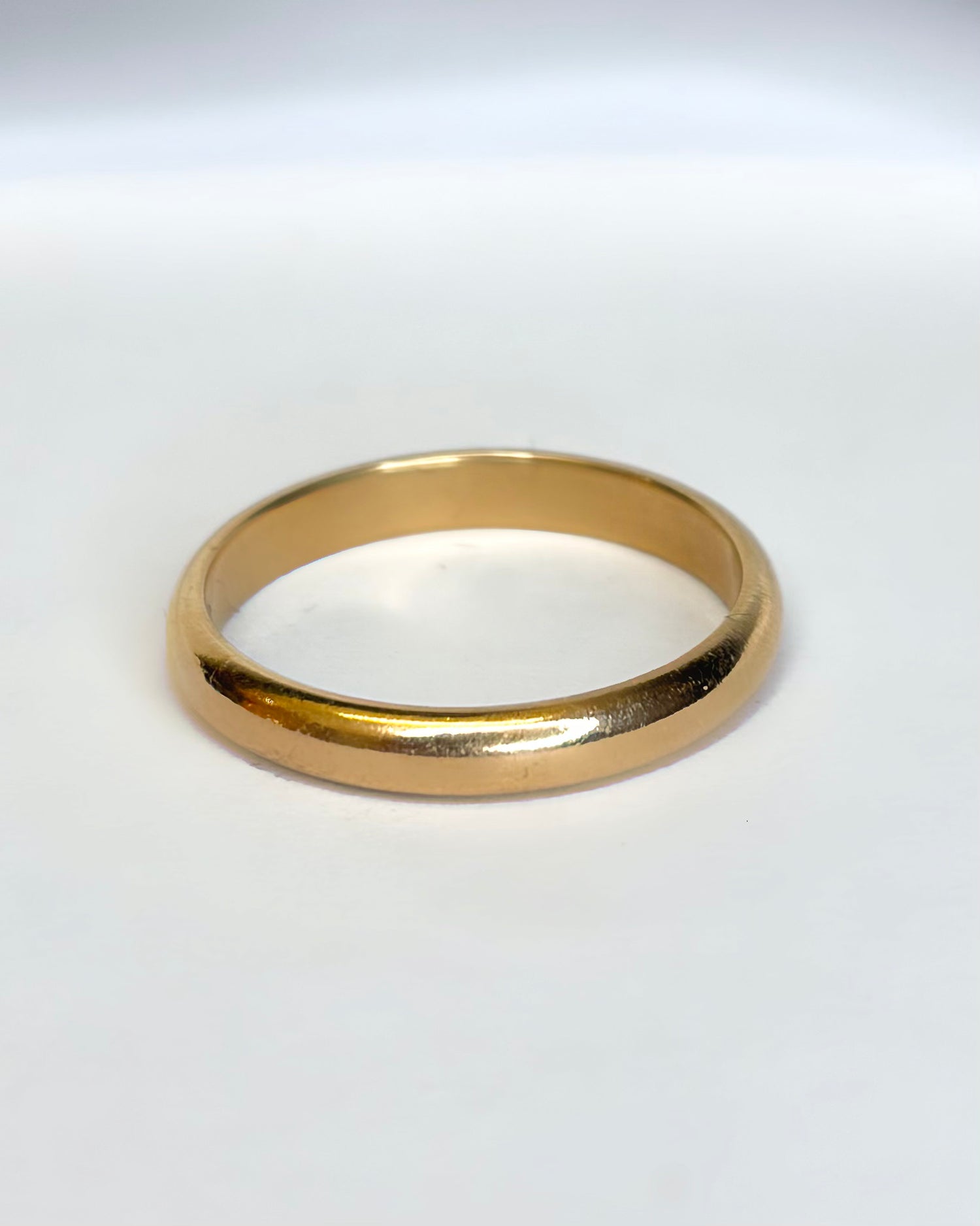 Alianza Oro Amarillo 18 quilates 3 mm "Elio"