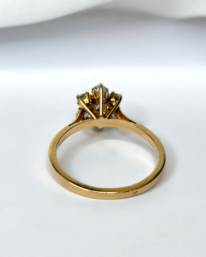 Bague Marguerite Diamants 0.70 carat "Alexandrine"