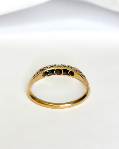 Anillo Riviere de Diamantes "Adrienne"